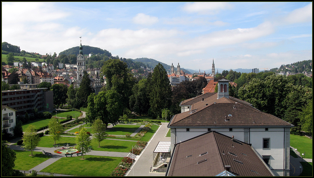 "Skyline" von St. Gallen