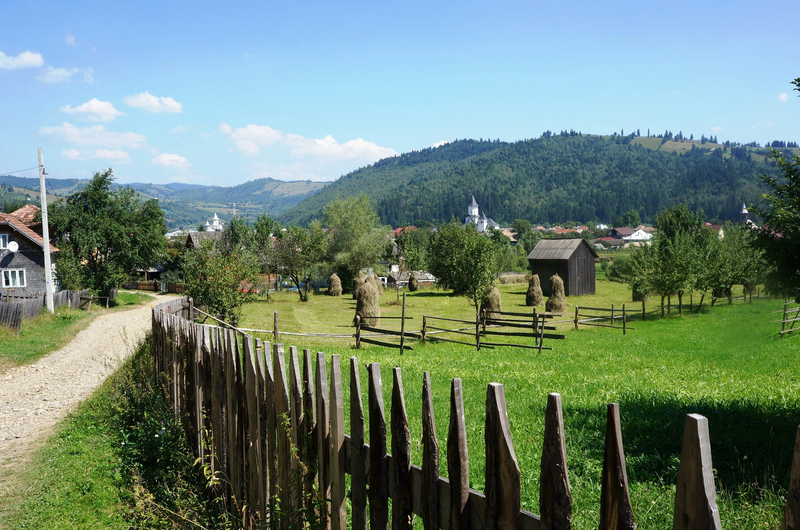 Skyline von Vama, Bucovina