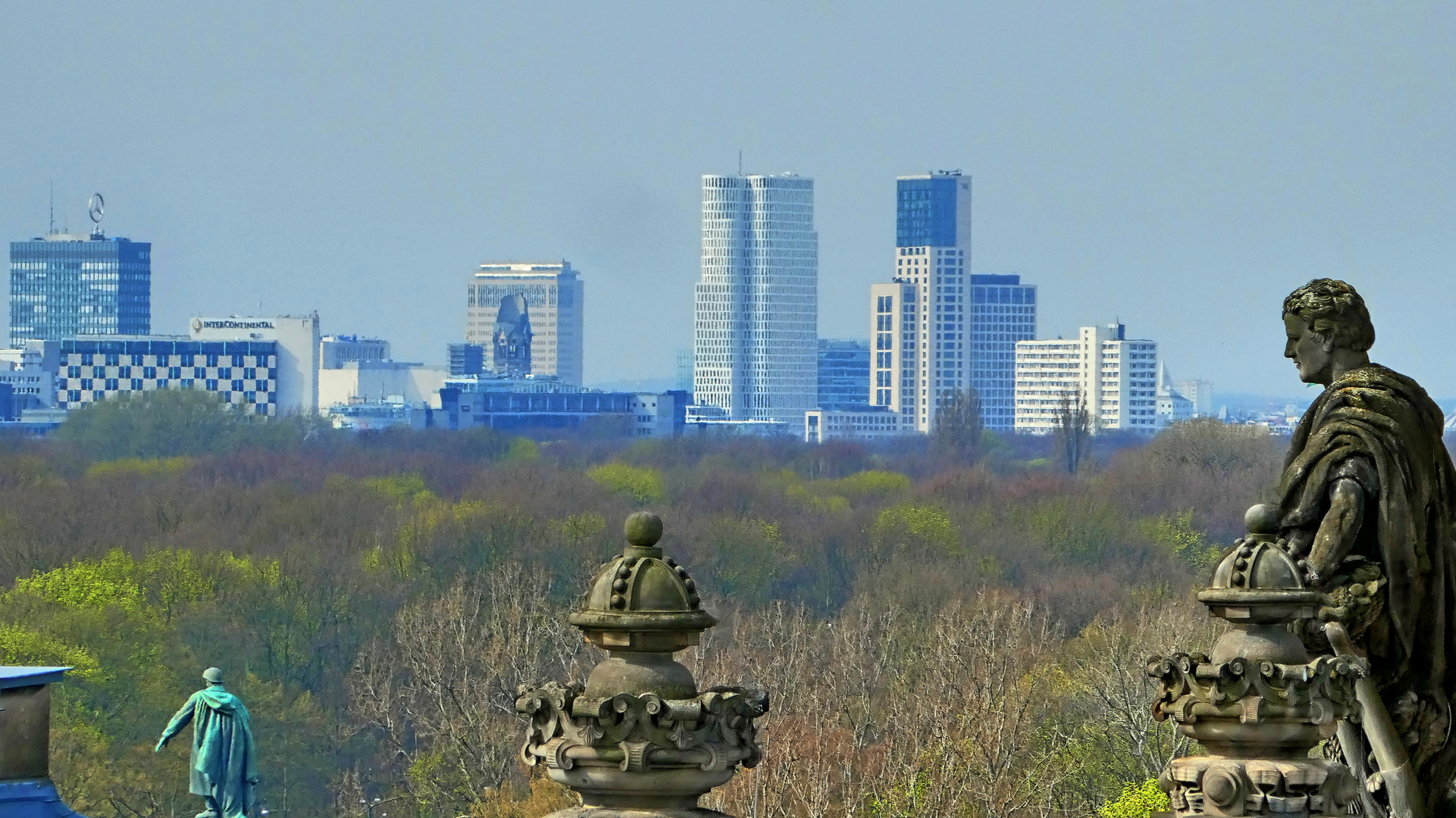 Skyline von West-Berlin