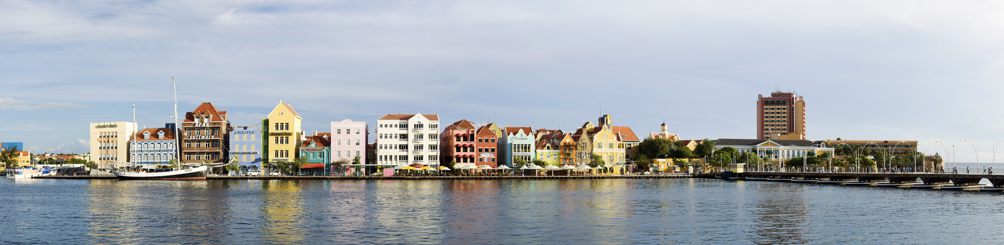 Skyline von Willemstad - Punda