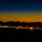 Skyline vor den Alpen