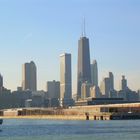 Skyline with Hancock Tower