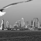 Skyline with Lady Liberty