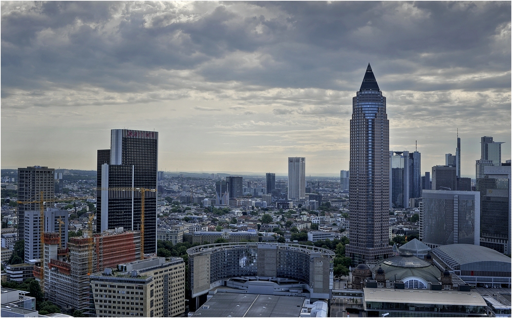 Skylineblick-Frankfurt am Main