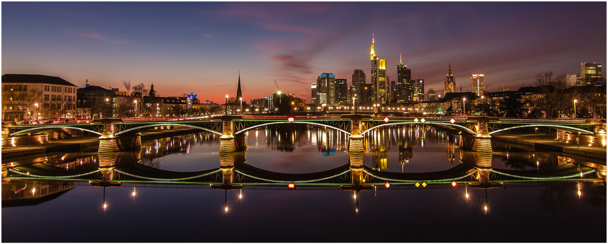 Skylineblick Frankfurt - Panorama-Upload