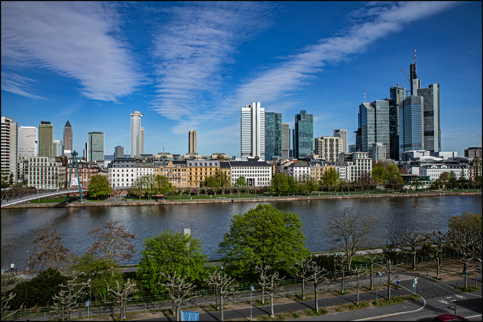 Skylineblick vom Städel Dach