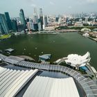 Skypark auf dem Marina Bay Sands.Singapur.