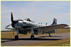 Skyraider Ankunft in Duxford....