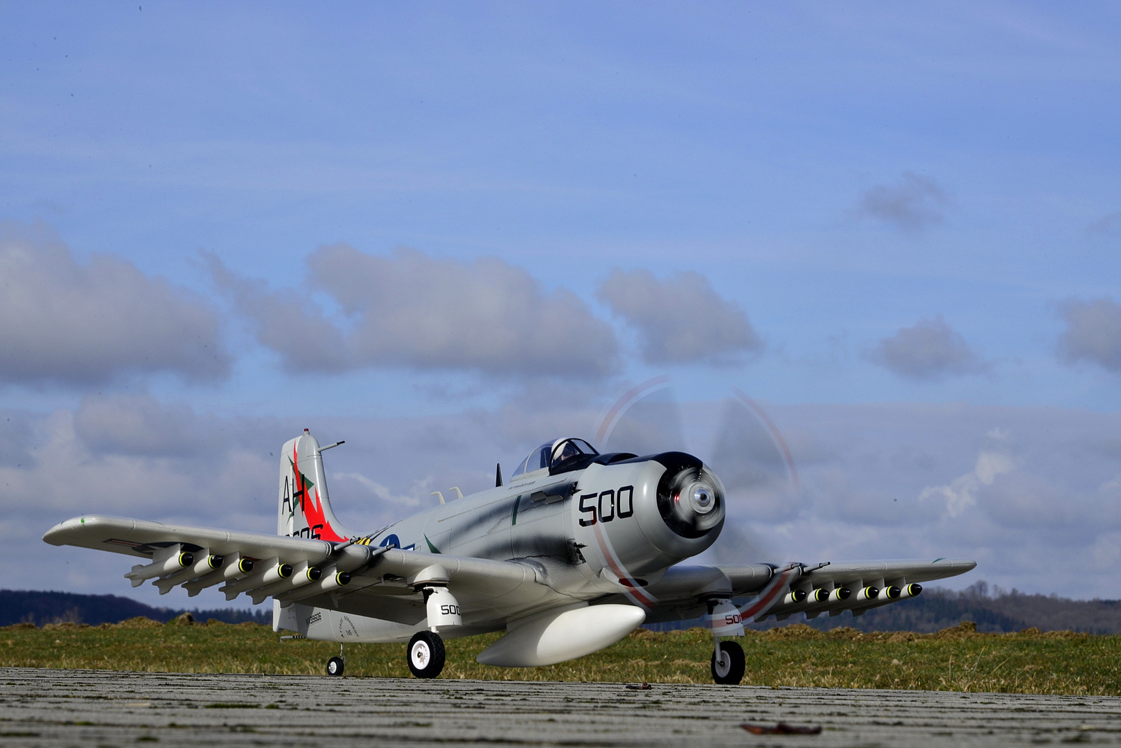 Skyraider - Modellflugzeug02