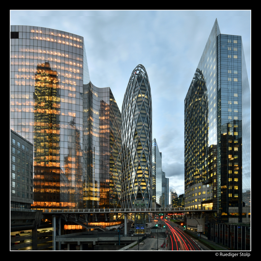 Skyscrapers - La Défense, Paris, France