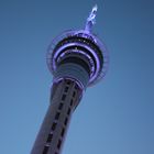 Skytower in blue