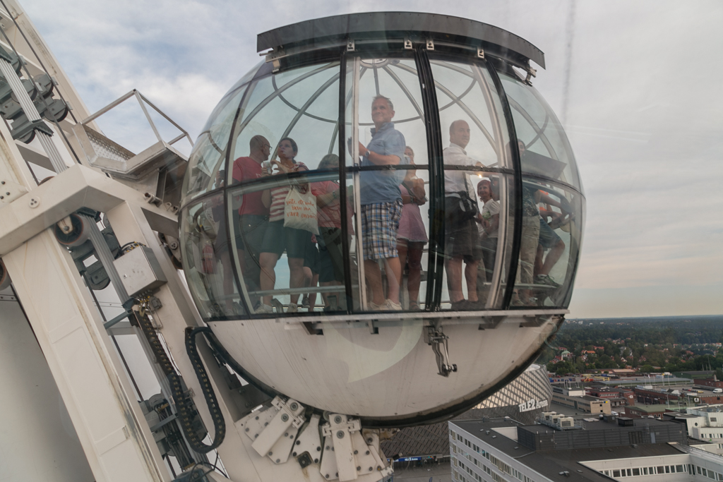 SkyView und Ericsson Globe in Stockholm