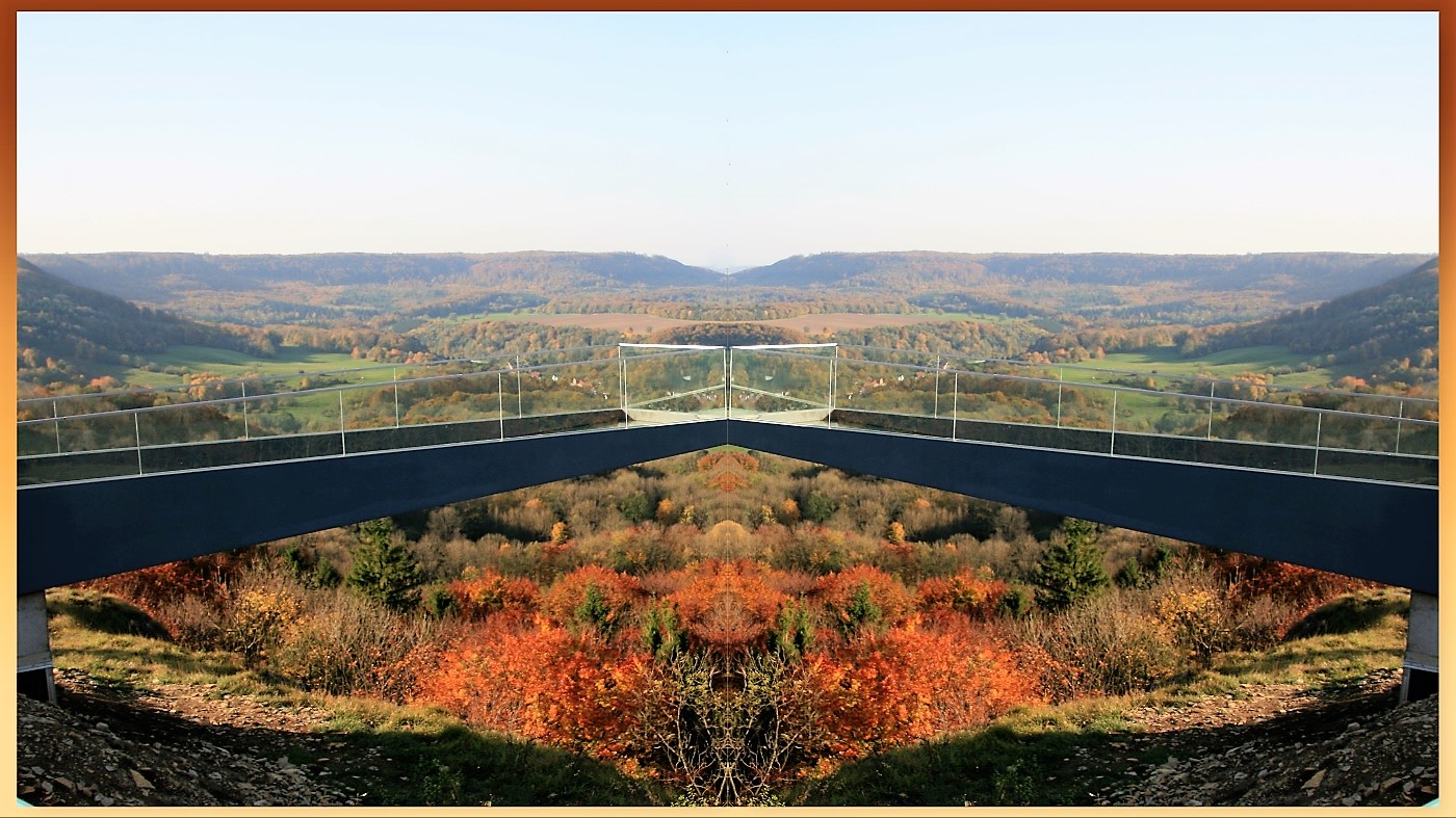 Skywalk am Sonnenstein- gedoppelt