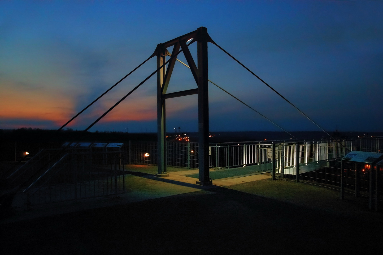 Skywalk am Tagebau Garzweiler