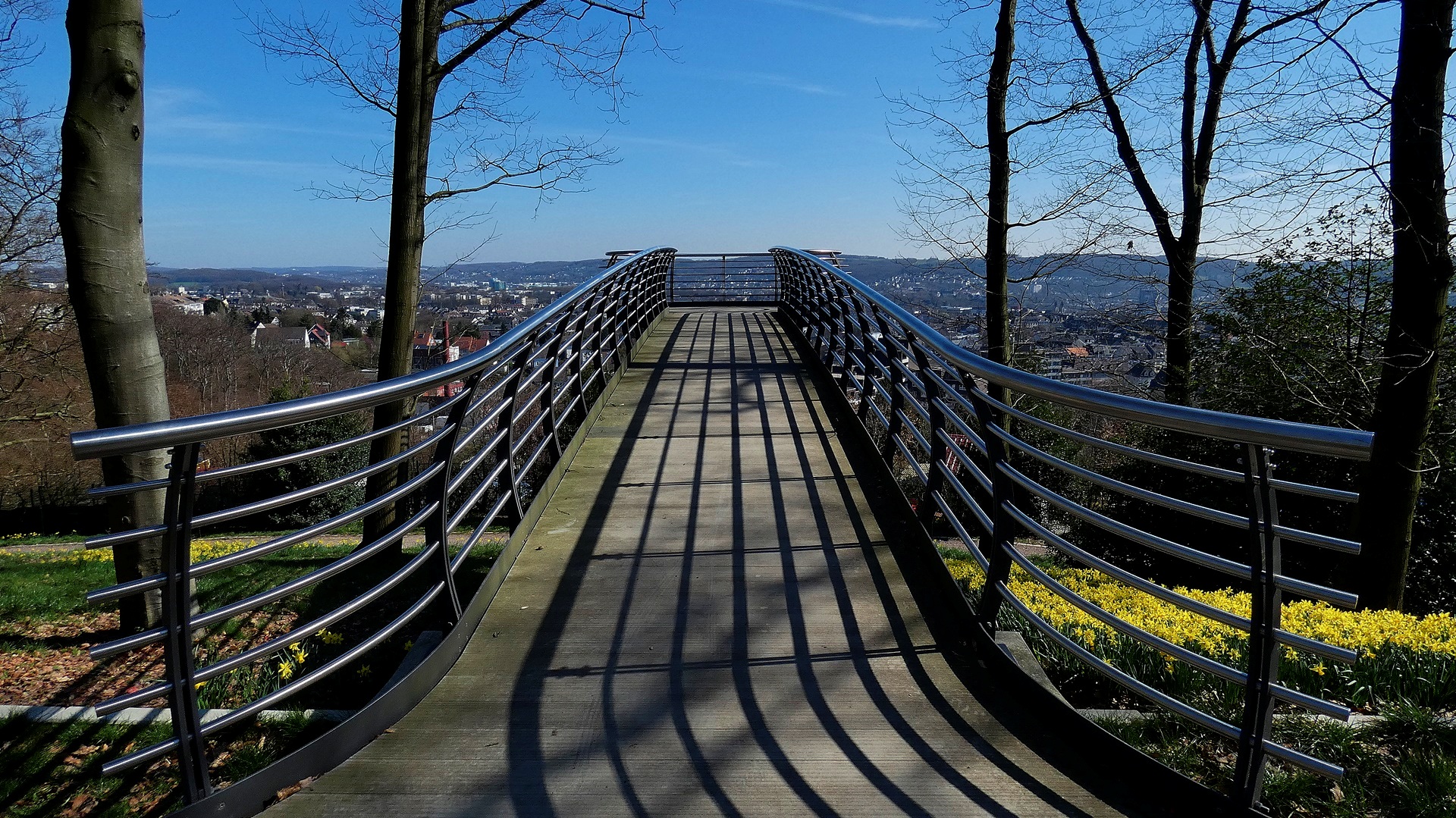 Skywalk im Nordpark Wuppertal Foto & Bild world, deutschland, europe Bilder auf