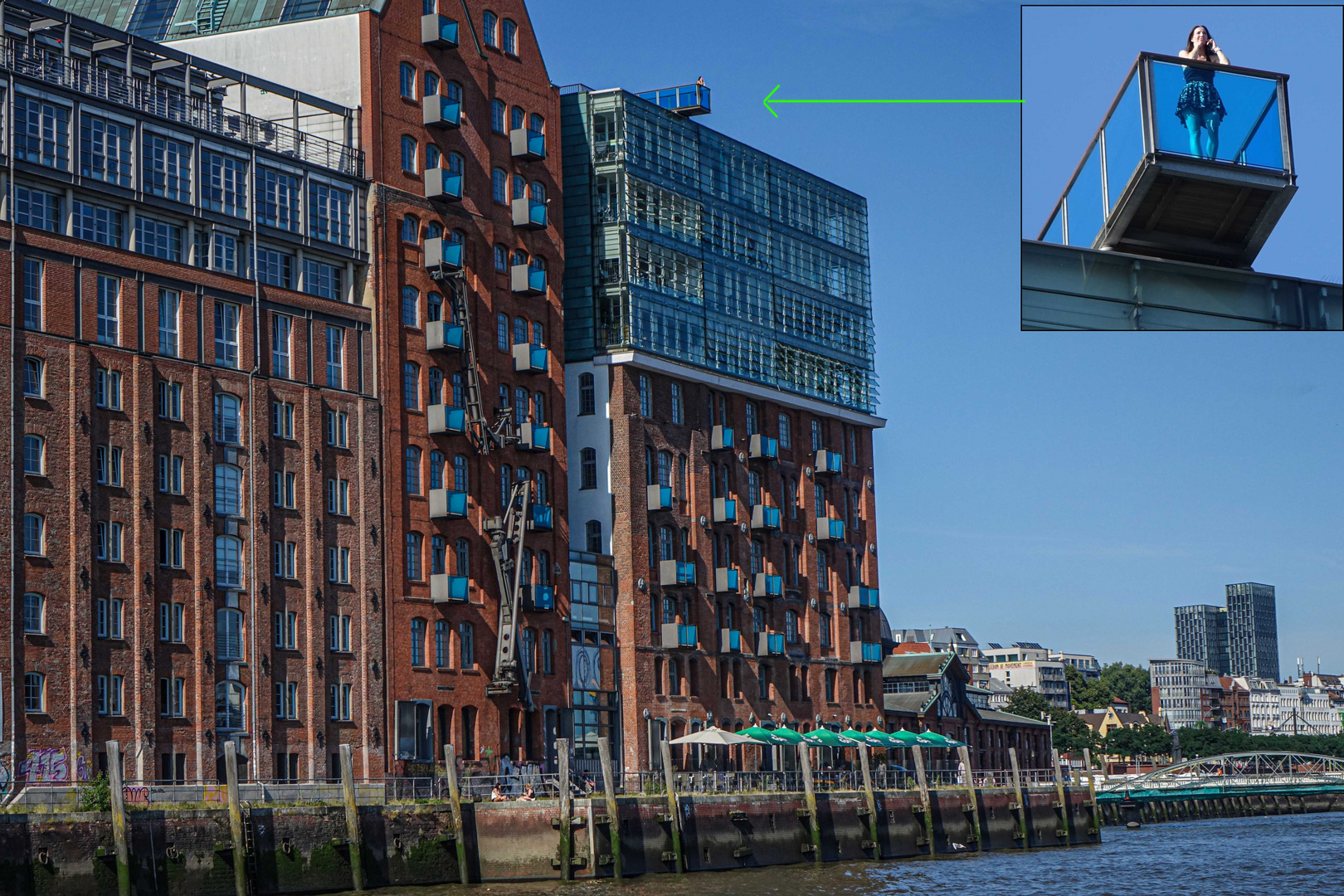 Skywalk in Hamburg - Altona