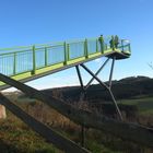 Skywalk Pottiga - Blick über das Saaletal