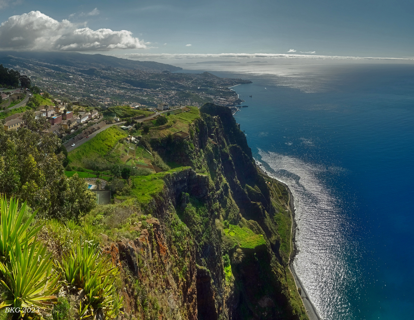 Skywalkblick auf Funchal