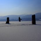 Slackline auf dem Tegernsee