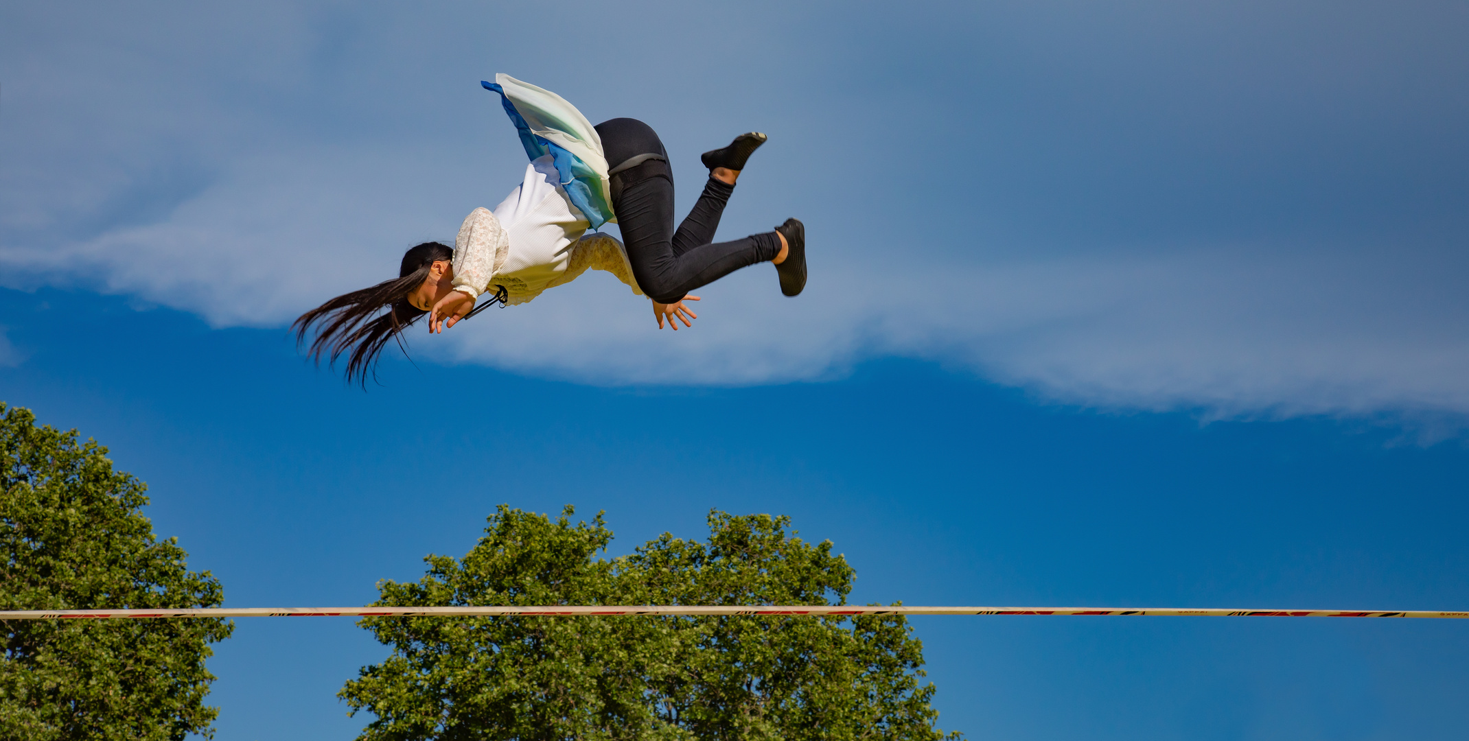 Slacklinerin