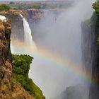 Slacklining at Victoria Falls