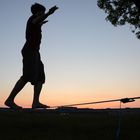 Slacklining Tempelhofer Feld