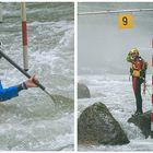 Slalom im Wildwasser der Passer bei Meran