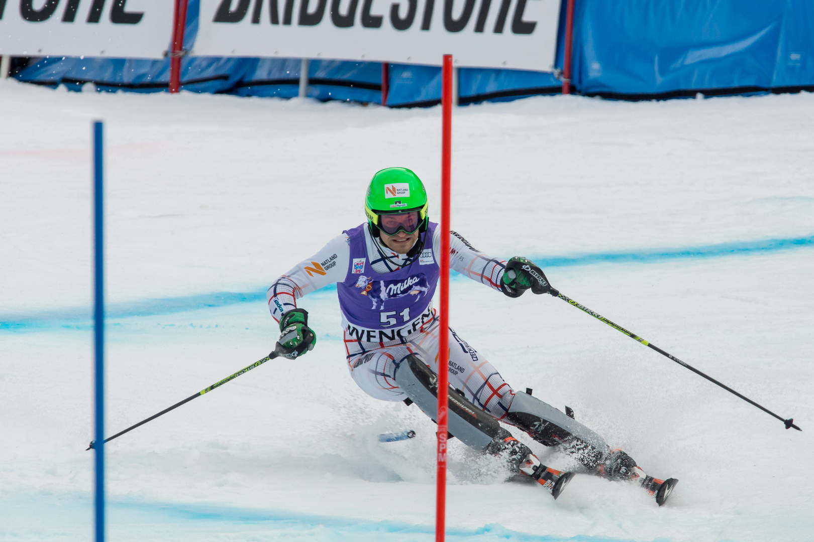 Slalom, Worldcup in Wengen 1