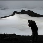 Ísland, auf dem Vulkan: Fimmvörðuháls