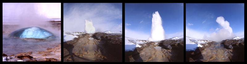 ÍSLAND, Varianten des Strokkur