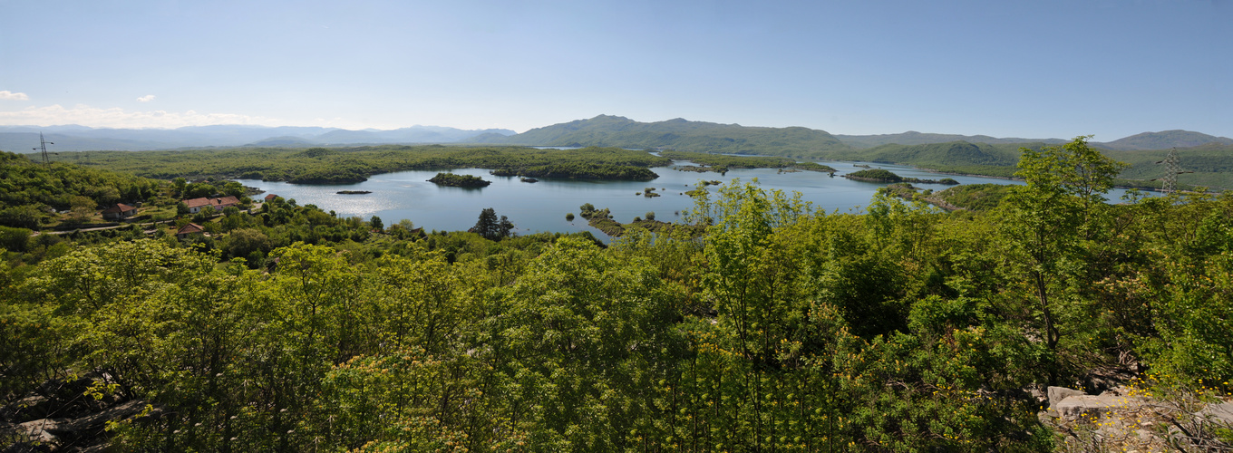 Slansko Jezero, Panorama