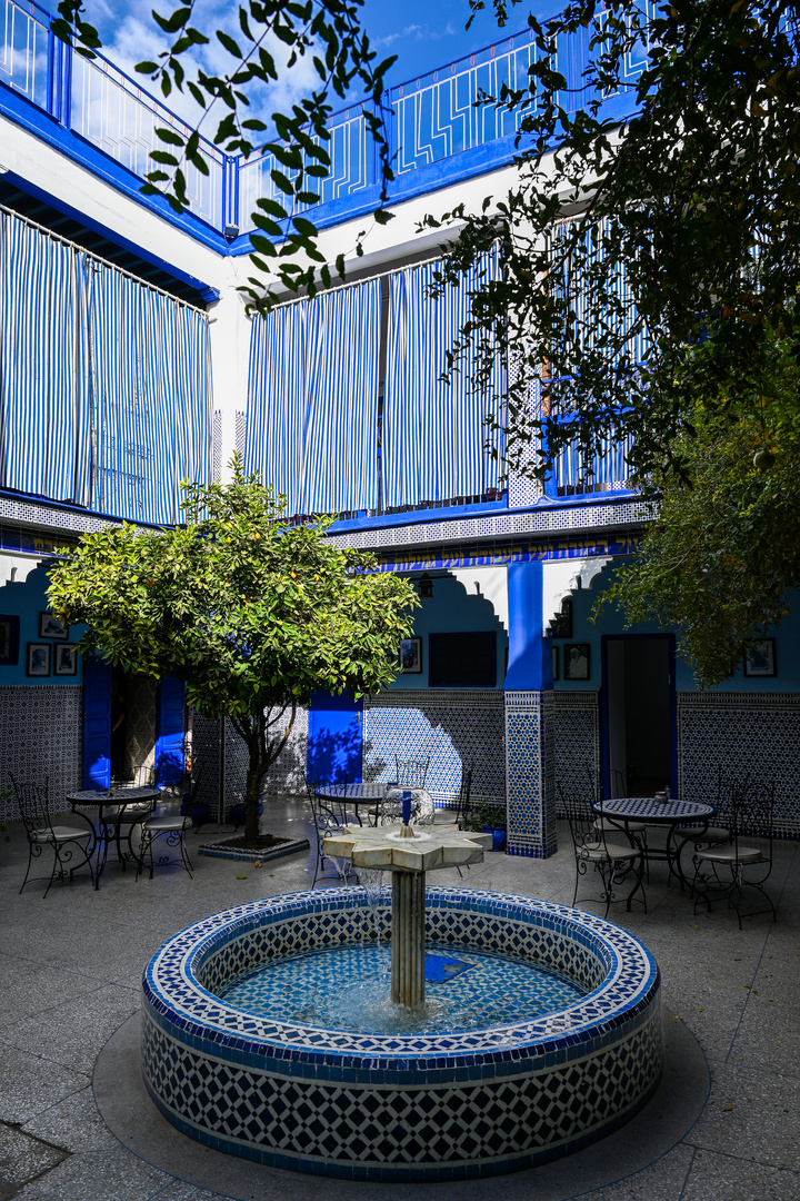 Slat al-Azama Synagoge 04 - Der Innenhof