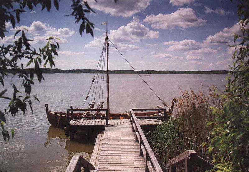 Slawenschiff auf dem Zierker See