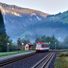 SLB Pinzgauer Lokalbahn_VTs 12_Wald im Pinzgau 01.10.2020 [PLB 3307 Krimml - Zell am See]