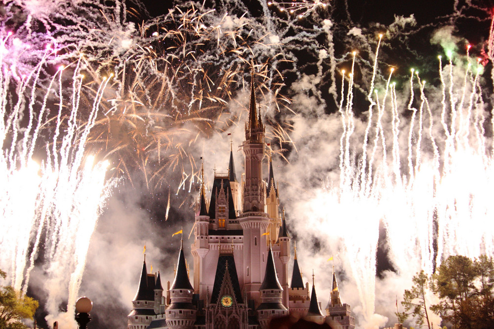 Sleeping Beauty Castle Orlando - Endspurt