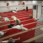 "Sleeping in the mosque isn't allowed"