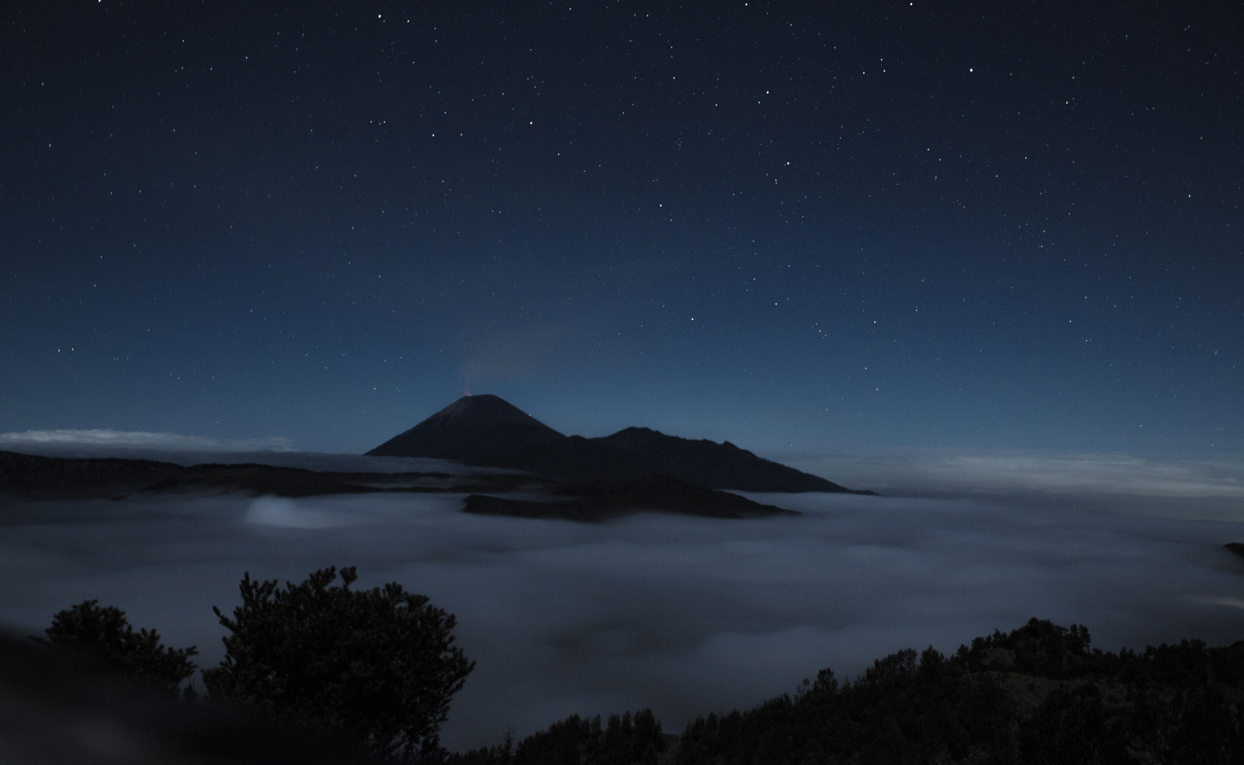 Sleeping volcano