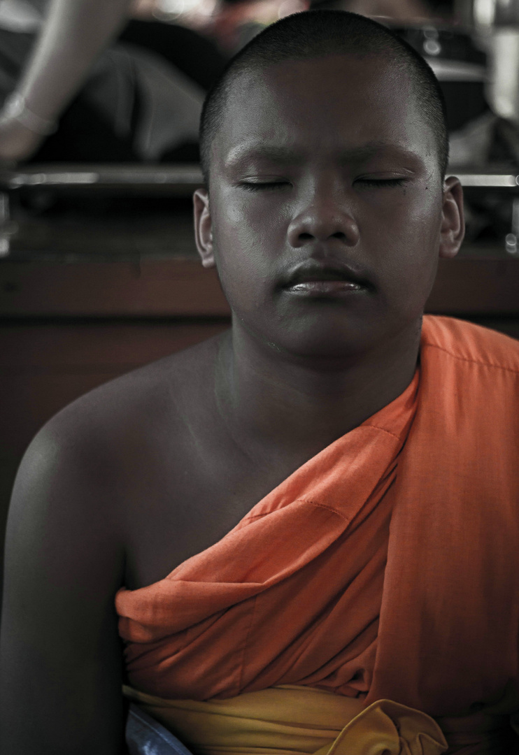 Sleepy little Monk