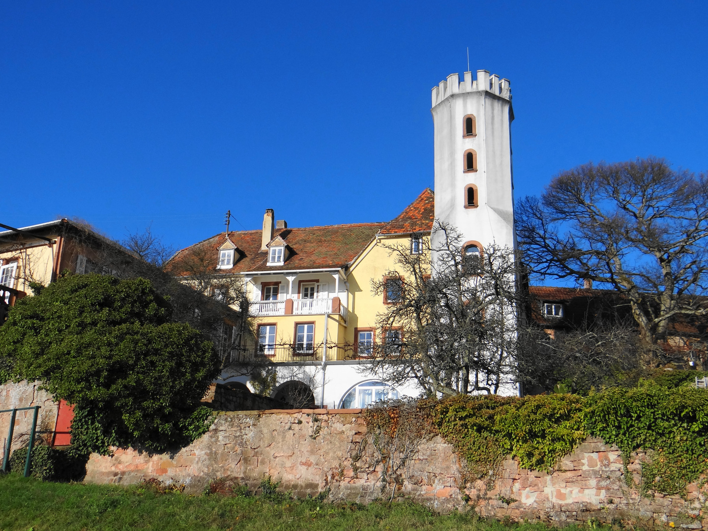 Slevogthof über Leinsweiler /Pfalz