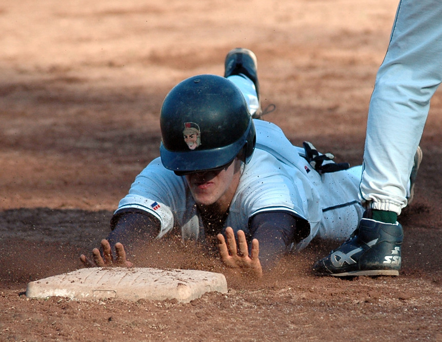 Slide on 3rd Base