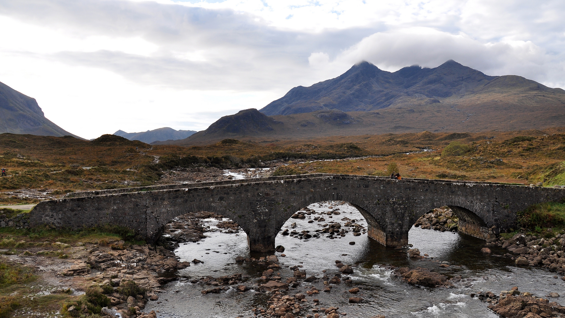 Sligachan Bridge - beliebtes Motiv