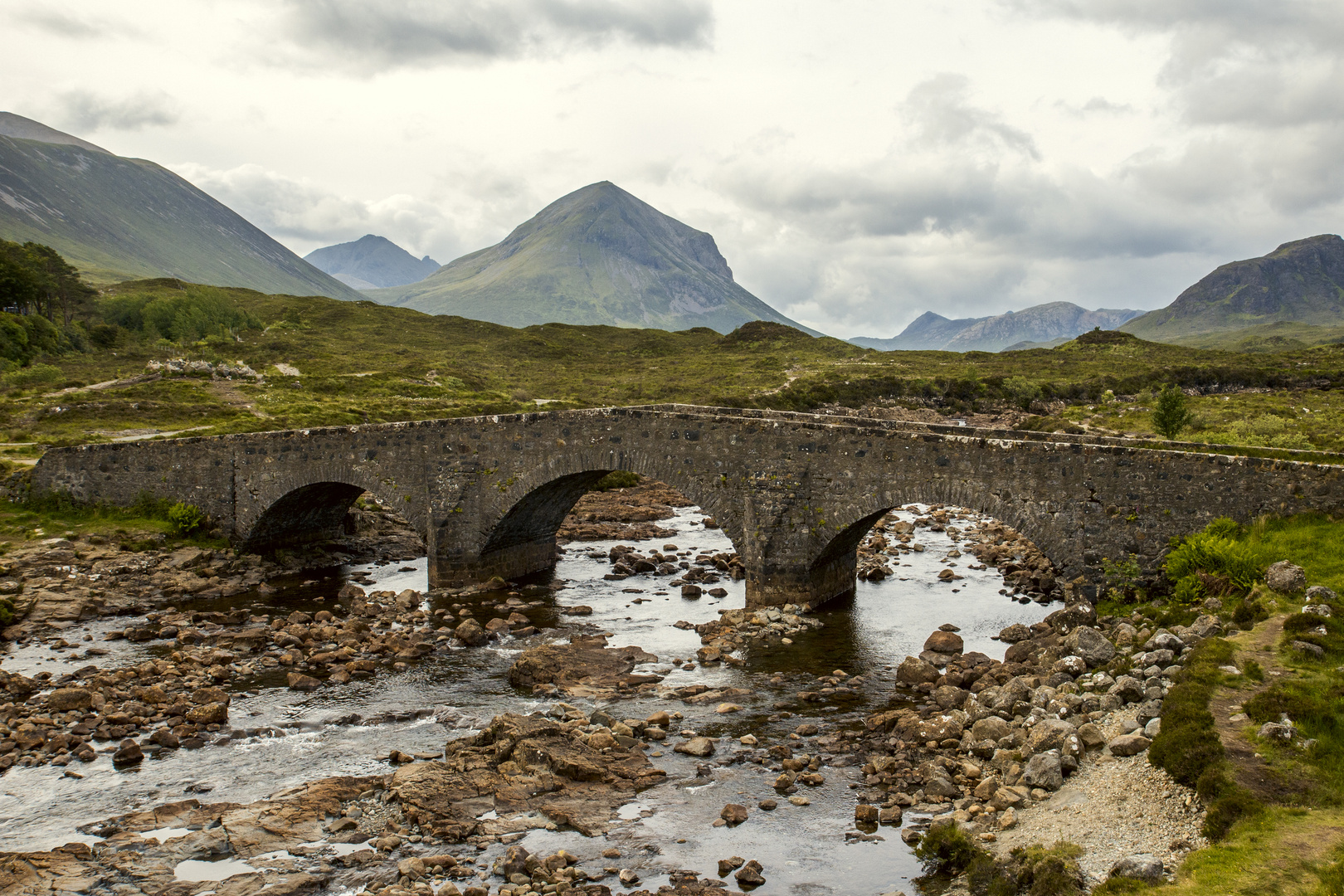 Sligachan Old Bridge Isle of Skye