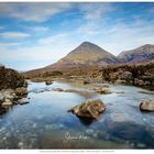 SLIGACHAN RIVER & GLAMAIG HILL, ISLE OF SKYE, SCHOTTLAND