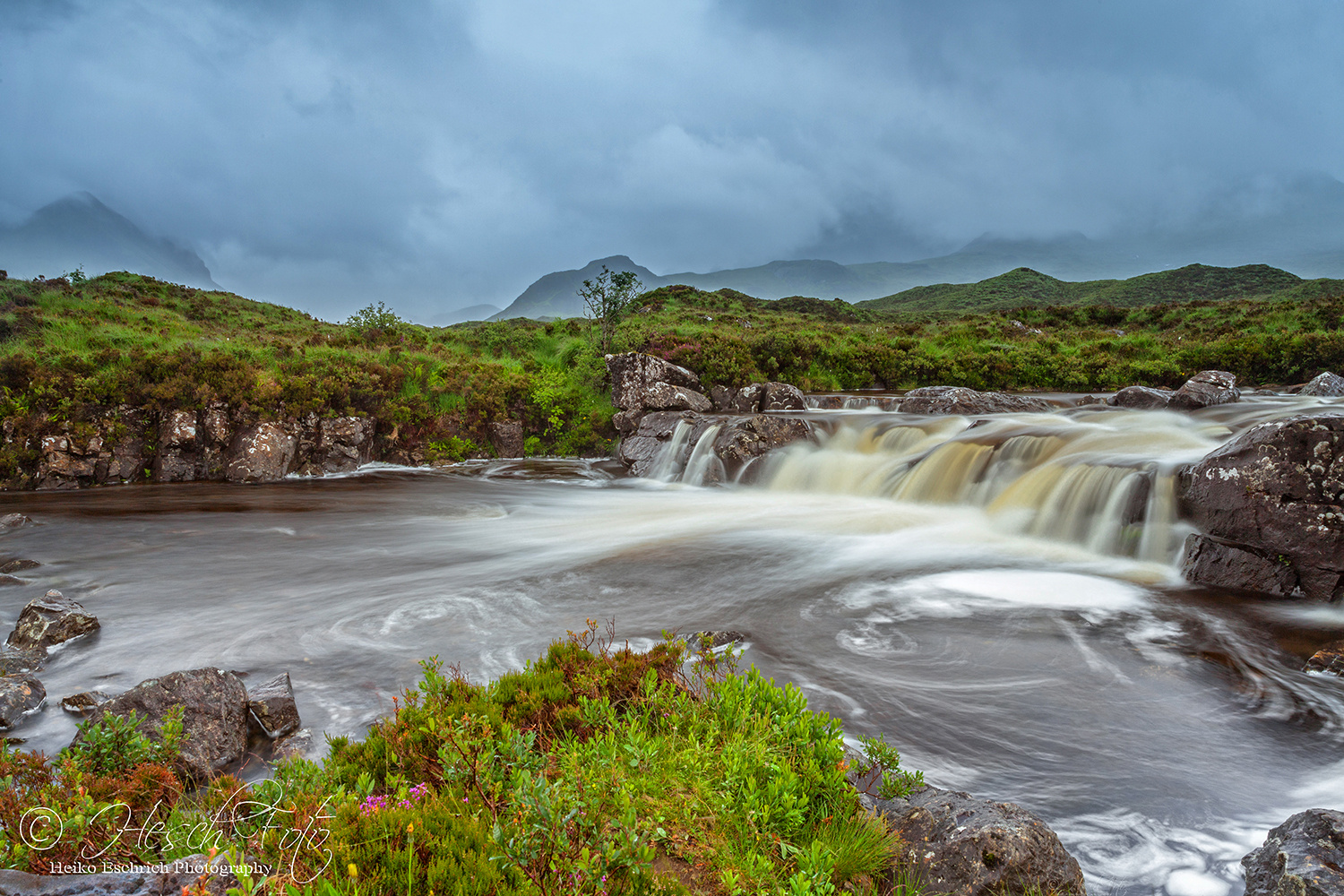 Sligachan waterfall