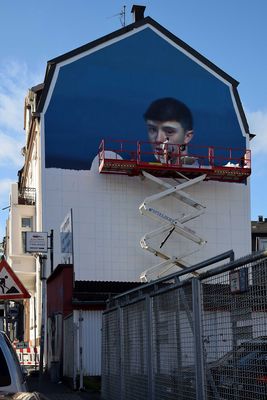 Slim Safonte at work / Wuppertal