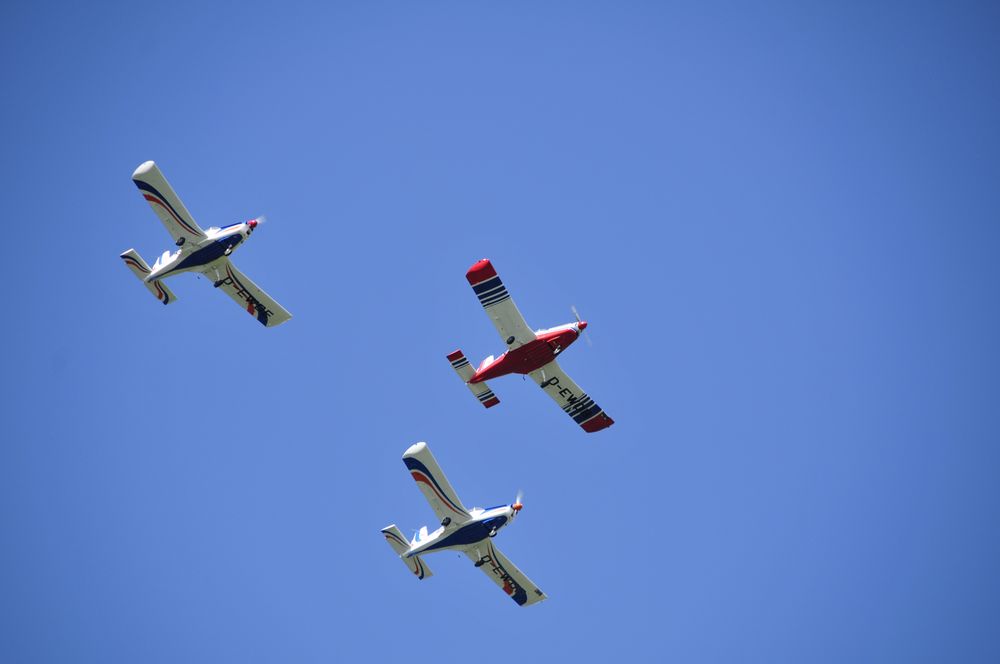 Sling im Formationsflug In Ballenstedt/Harz