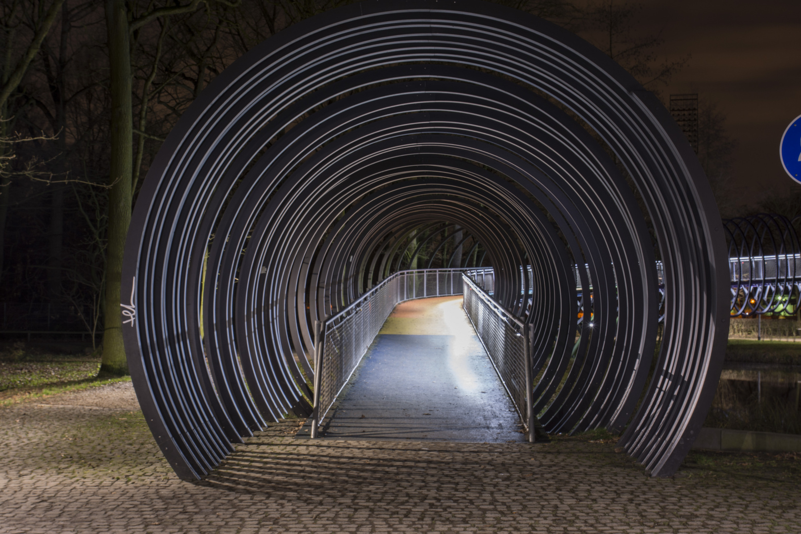 Slinky Brücke in Oberhausen