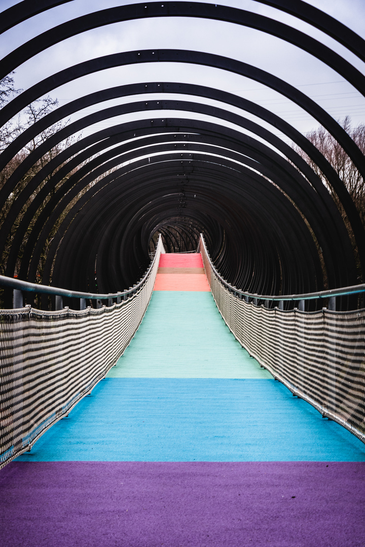 Slinky Springs Brücke in Oberhausen