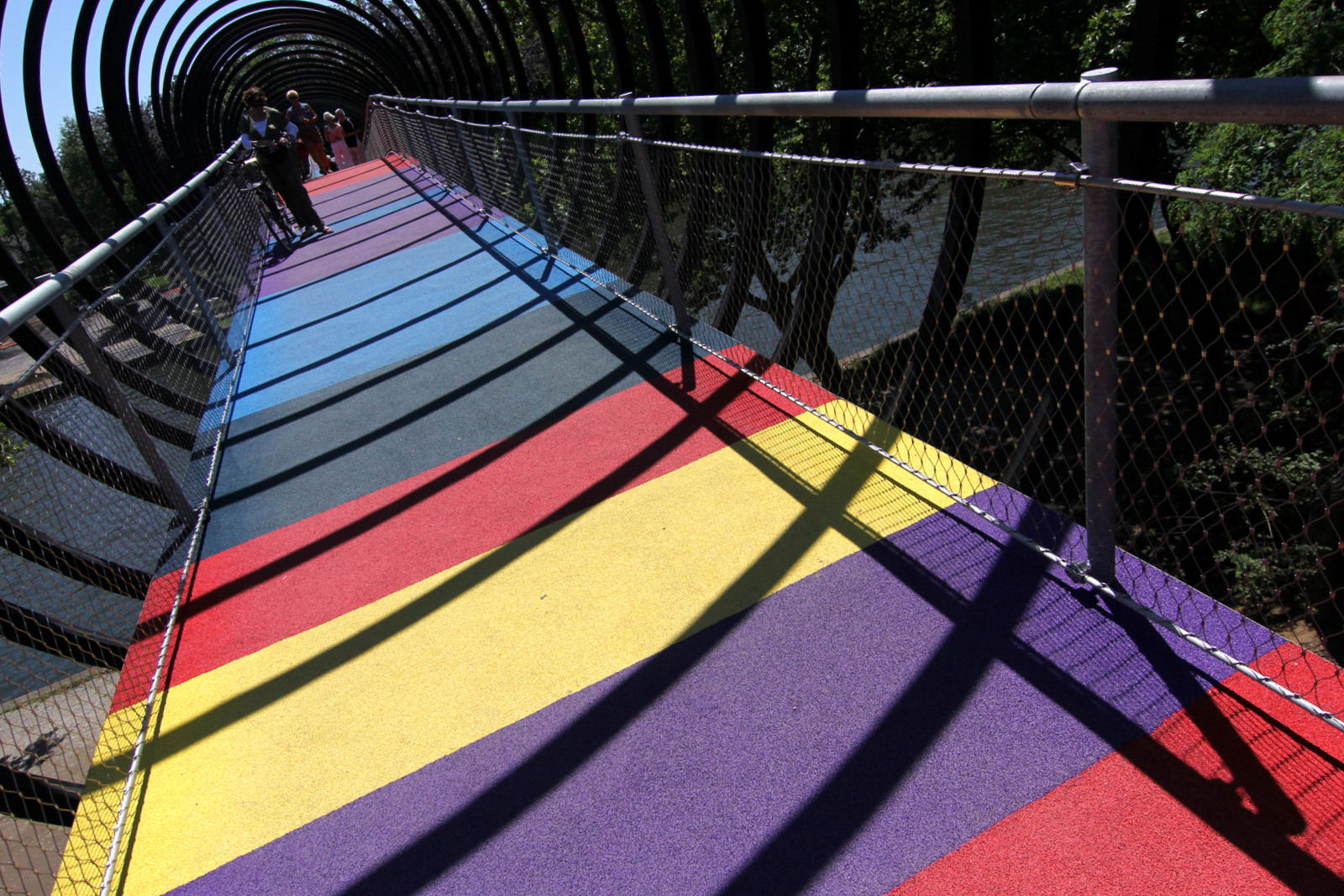 "Slinky Springs" : Neue Brücke über den Rhein-Herne-Kanal in OBERHAUSEN