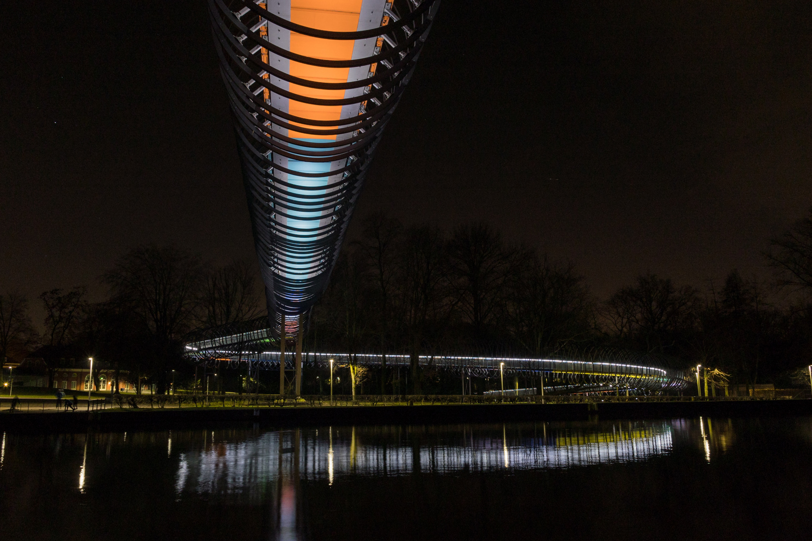 Slinky-Springs to Fame-Brücke in Oberhausen